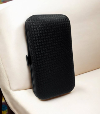 ست ناخن گیر کیف چرم مشکی