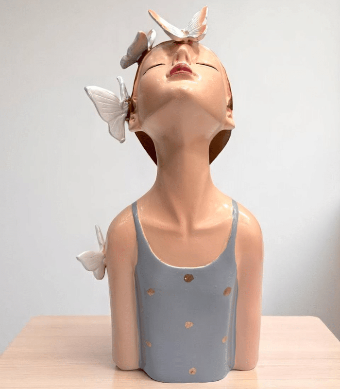 دکوری نیم تنه پروانه