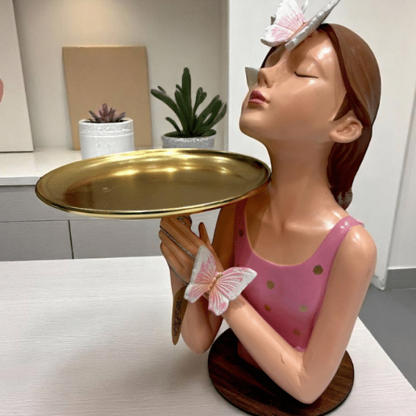 دختر سینی به دست مدل 4