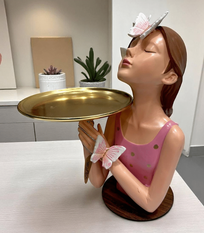 دختر سینی به دست مدل 4