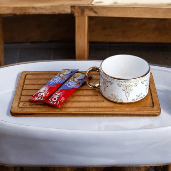 فنجان پیزا زیره چوب