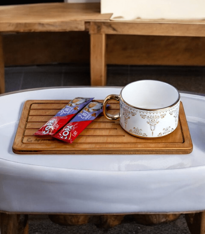 فنجان پیزا زیره چوب