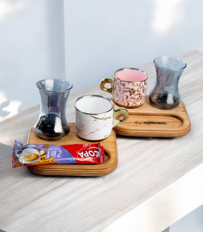 ست شات و فنجان زیره چوب