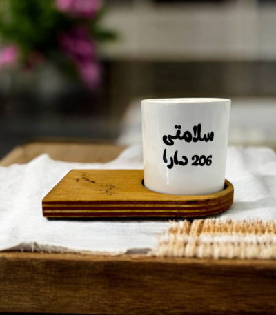 شات سرامیکی با چوب سلامتی