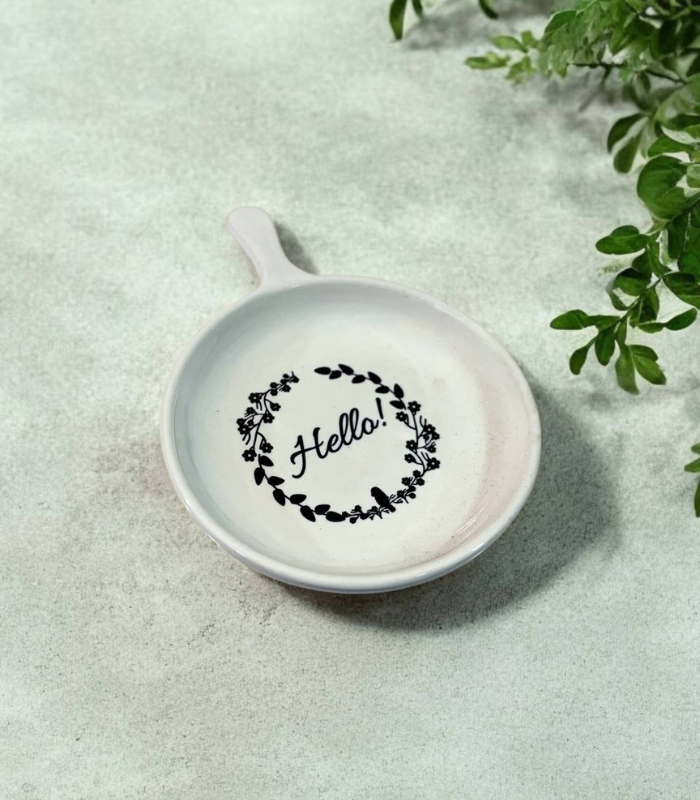 پیاله دسته دار گرد