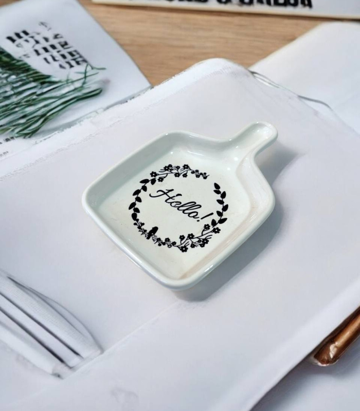 پیاله دسته دار مربع