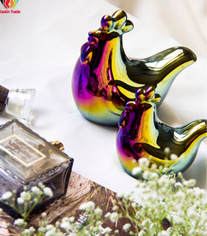 مرغ و خروس جفتی هفت رنگ