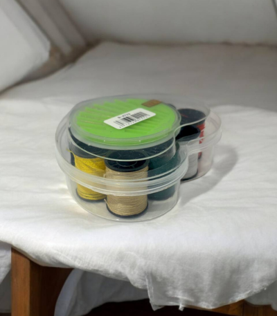 ست نخ و سوزن قلبی کوچک