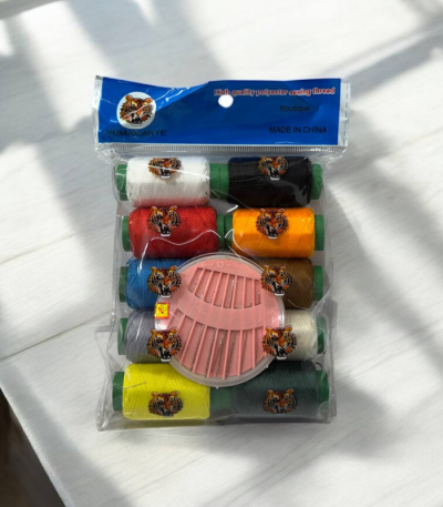 ست نخ و سوزن متوسط