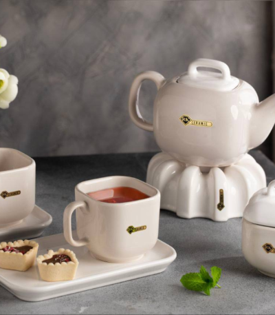 ست چای خوری ۹ پارچه مربع