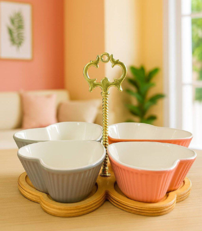 اردو خوری چهارخانه قلب زیرچوب گوزل