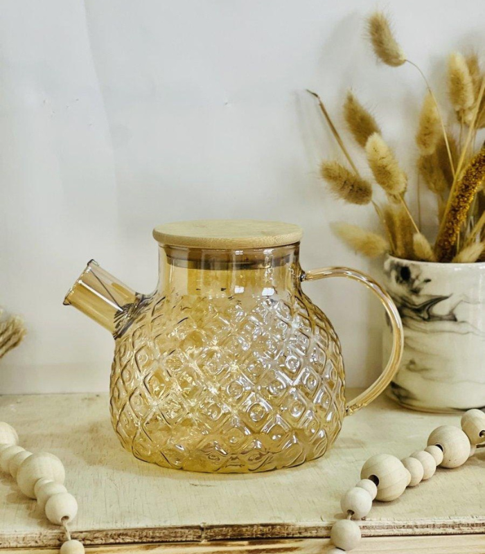 قوری پیرکس شامپاینی مدل 2