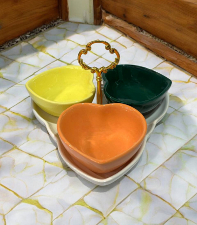 اردوخوری قلبی ۳ تیکه