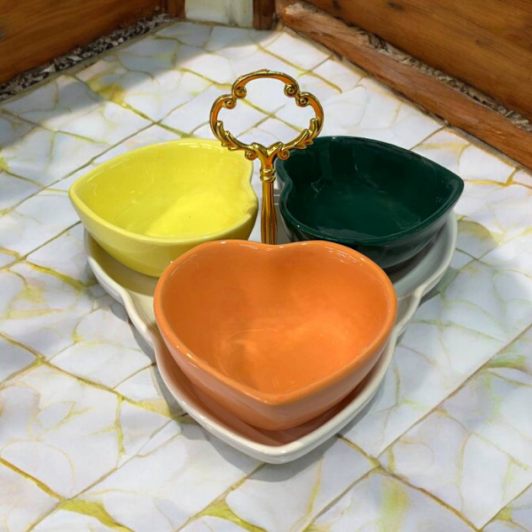 اردوخوری قلبی ۳ تیکه