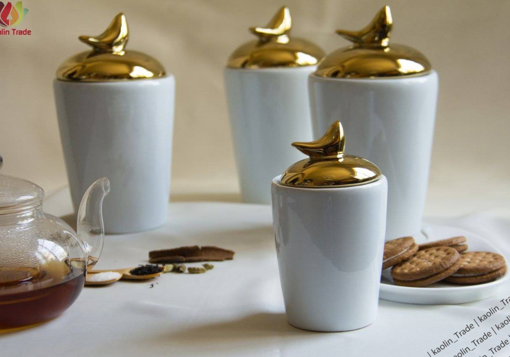 پاسماوری هفت پارچه آبی طلایی