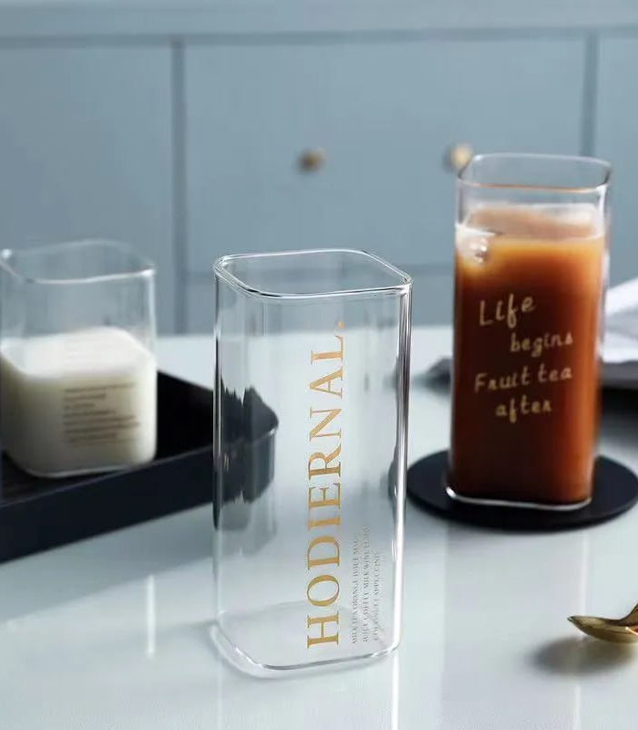 لیوان مربعی بلند پیرکس