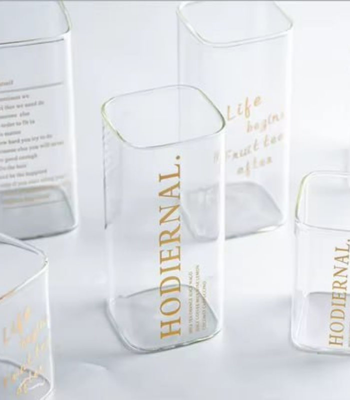 لیوان مربعی بلند پیرکس