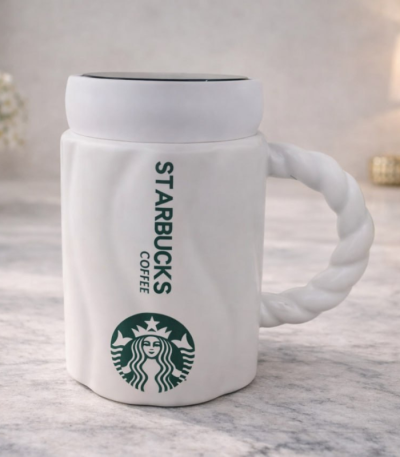 ماگ درب آینه استارباکس دسته پیچی