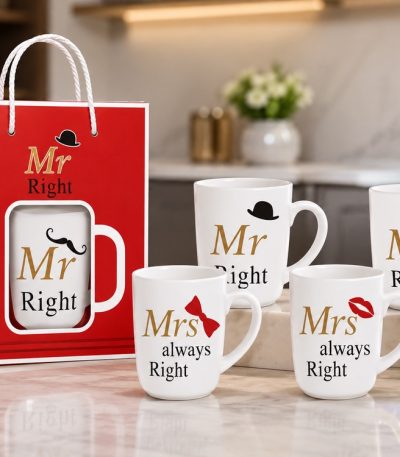 ماگ mr,mrs جعبه کادویی